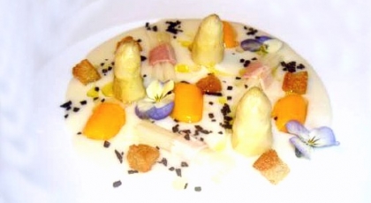 Vichyssoise de esprragos blancos